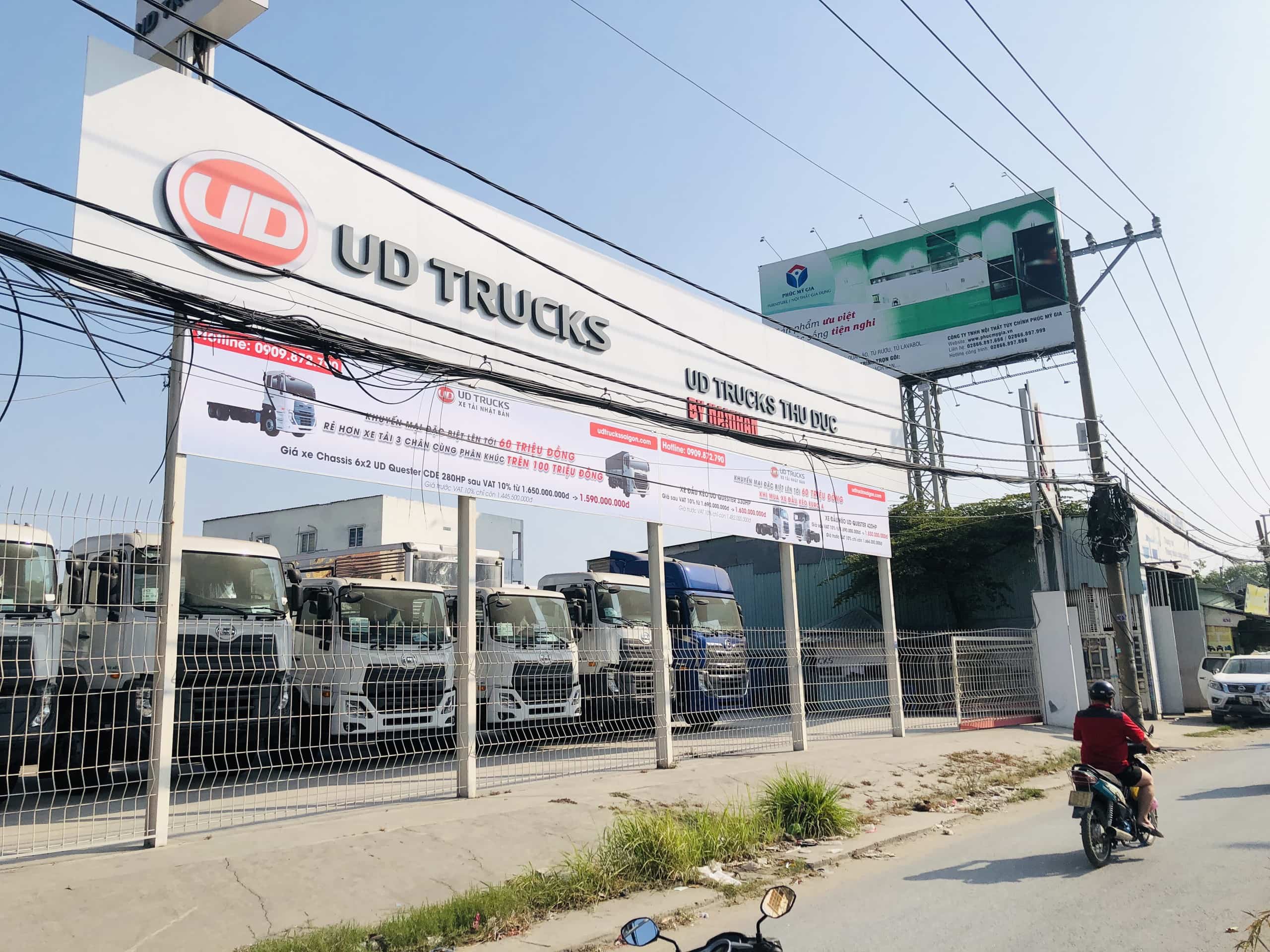 Showroom ud trucks sai gòn
